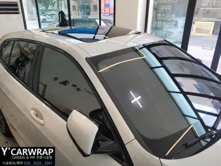 동탄 연예인 자동차 랩핑 :) BMW 118D 크레용 쵸크 그레이 / 화성 동탄치동천로