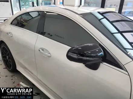 벤츠 CLA 45 AMG 크롬 죽이기 & 블랙PPF 루프스킨 랩핑 시공 / 화성 동탄치동천로