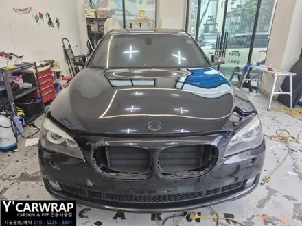BMW 7시리즈 GT실버 컬러 전체 랩핑 :) 동탄 고광택 필름 시공 / 화성 동탄치동천로