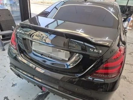 벤츠 S63 AMG 크롬 죽이기 랩핑 :) 라이트 톤 다운 PPF 시공 / 화성 동탄치동천로