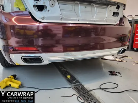 BMW 7시리즈 듀오톤 투톤 랩핑으로 시공 해드렸습니다. / 화성 동탄치동천로