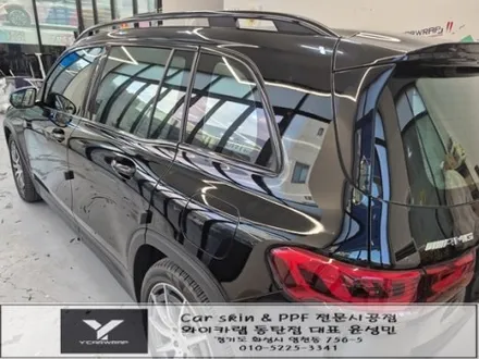 벤츠 GLB35 AMG 크롬죽이기 :) 동탄 수원 블랙에디션 포인트 랩핑 / 화성 동탄치동천로