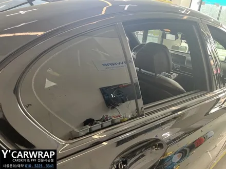 자동차 튜닝 끝판왕! :) BMW 7시리즈 사틴 다크 그레이 전체 랩핑 / 화성 동탄치동천로