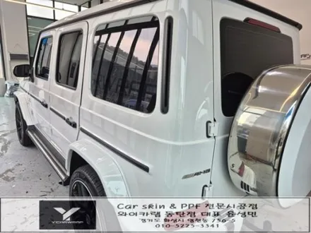 동탄 벤츠 G63 AMG 지바겐 전체랩핑 :) 사틴 다크 바솔트 / 화성 동탄치동천로