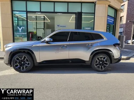BMW XM 전체 랩핑 시공 :) 타이니봇 쥬시 밀크 그레이 / 화성 동탄치동천로