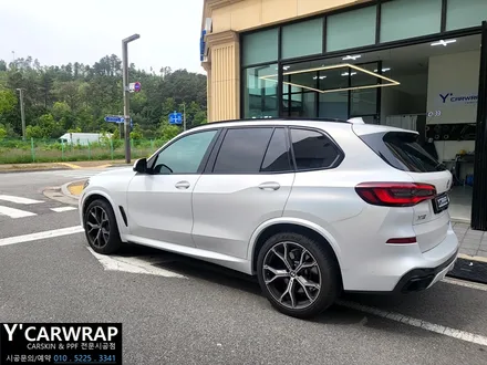 BMW X5 사틴 플립 고스트 펄 카멜레온 전체 랩핑 가격은? :) 은은한 색상 변화가 너무 고급 스럽다! / 화성 동탄치동천로