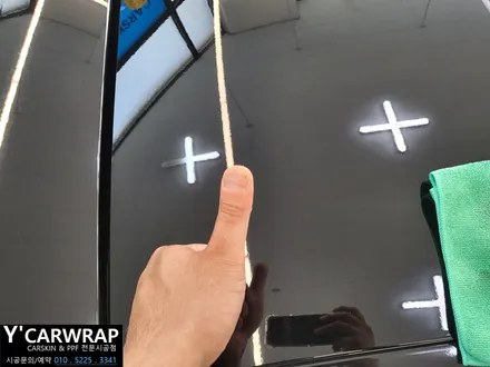 BMW 6GT 자동차 랩핑 :) 크롬 딜리트 + 카본 포인트 + 블랙 PPF 시공 / 화성 동탄치동천로
