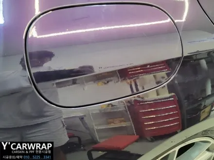 벤츠 E클래스 AMG 자동차 랩핑 비용은? :) 비닐프로그 미드나잇 퍼플 / 화성 동탄치동천로