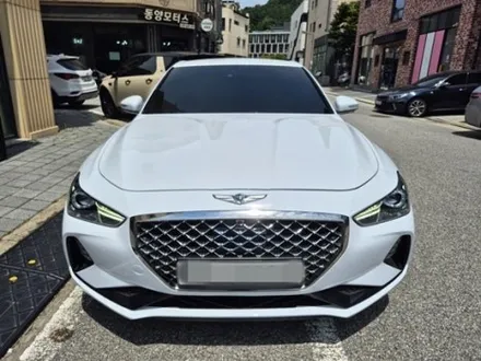 제네시스 G70 유광화이트 깔끔함 :) 고광택 전체랩핑 동탄 시공점 / 화성 동탄치동천로