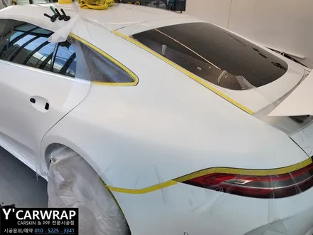 벤츠 GT43 AMG :) 동탄 자동차 무광 PPF 전체 시공 / 화성 동탄치동천로