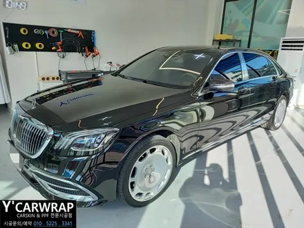 벤츠 S클래스 S600 마이바흐, 듀오톤 랩핑으로 분위기UP / 화성 동탄치동천로
