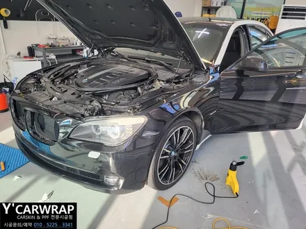 자동차 전체 랩핑 이래서 하는거구나? :) BMW 7시리즈 제거 작업 / 화성 동탄치동천로