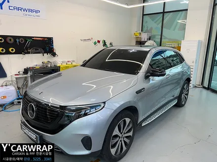 벤츠 EQC400 전기 자동차 전체랩핑 :) 에이버리 마그네틱 버스트 / 화성 동탄치동천로
