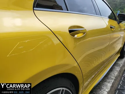 벤츠 CLA 45S AMG 자동차 PPF필름 시공 가격은?? :)  시공 받는 이유는 분명 하네요. / 화성 동탄치동천로