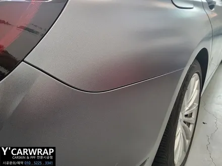 자동차 튜닝 끝판왕! :) BMW 7시리즈 사틴 다크 그레이 전체 랩핑 / 화성 동탄치동천로