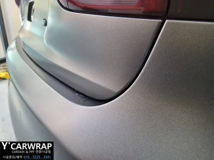 자동차 튜닝 끝판왕! :) BMW 7시리즈 사틴 다크 그레이 전체 랩핑 / 화성 동탄치동천로