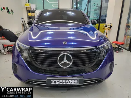 벤츠 EQC400 전기 자동차 전체랩핑 :) 에이버리 마그네틱 버스트 / 화성 동탄치동천로