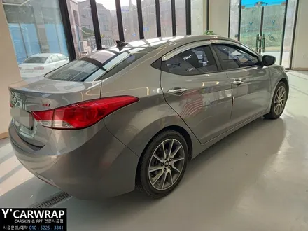 아반테MD 3M2080 유광블랙 루프스킨 포인트랩핑 동탄랩핑 오산랩핑 수원랩핑 병점랩핑 랩핑시공 PPF시공 카스킨전문점 랩핑맛집 와이카랩 / 화성 동탄치동천로