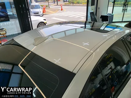 BMW 5시리즈 루프스킨 튜닝! 아직도 필름으로 하시나요? 블랙 PPF 로 해보세요~ / 화성 동탄치동천로
