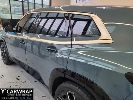 BMW XM 전체 랩핑 시공 :) 타이니봇 쥬시 밀크 그레이 / 화성 동탄치동천로