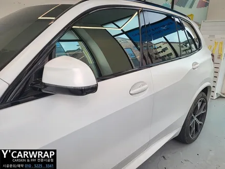 동탄 타이니봇 필름 전체 랩핑 :) BMW X5 (Gloss Galaxy Dust Blue To White) / 화성 동탄치동천로