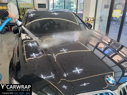 자동차 PPF 필름으로 보호 하세요! :) BMW 7시리즈 프론트 / 측면 패키지 시공 / 화성 동탄치동천로