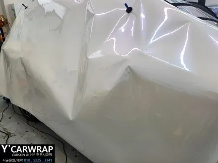동탄 타이니봇 필름 전체 랩핑 :) BMW X5 (Gloss Galaxy Dust Blue To White) / 화성 동탄치동천로