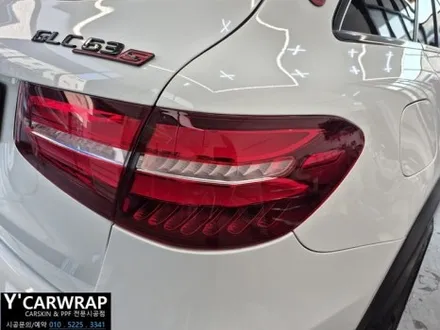 벤츠 GLC 63S 그릴 포인트 랩핑 + 라이트 스모그 PPF 시공 / 화성 동탄치동천로