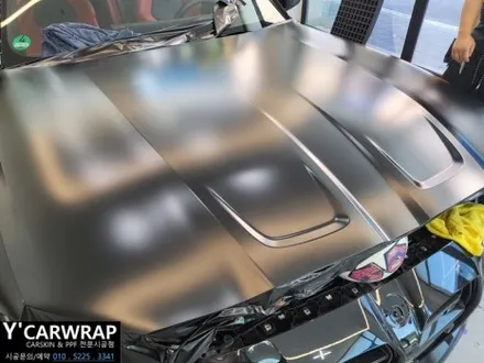 BMW M3 자동차 전체랩핑 :) 타이니봇 사틴블랙 + 트론 데칼 포인트 시공! / 화성 동탄치동천로