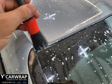 자동차 루프스킨 시공은 블랙 PPF 필름 시공이 답이죠? :) BMW I4 / 화성 동탄치동천로