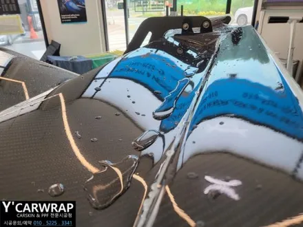 자동차 카본 스포일러 상판 PPF :) 아반떼 N / 화성 동탄치동천로