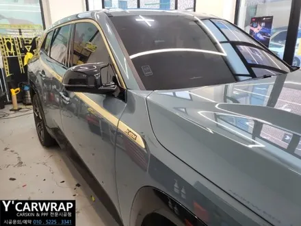 BMW XM 전체 랩핑 시공 :) 타이니봇 쥬시 밀크 그레이 / 화성 동탄치동천로