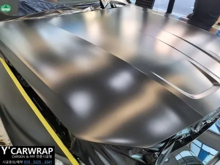 BMW M3 자동차 전체랩핑 :) 타이니봇 사틴블랙 + 트론 데칼 포인트 시공! / 화성 동탄치동천로