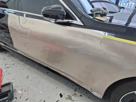 BMW 7시리즈 존.멋.탱 :) 듀오톤 고광택 샴페인골드 랩핑 / 화성 동탄치동천로