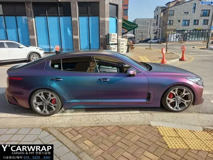 스팅어 전체랩핑☆ 에이버리 사틴러싱립타이드 / 화성 동탄치동천로