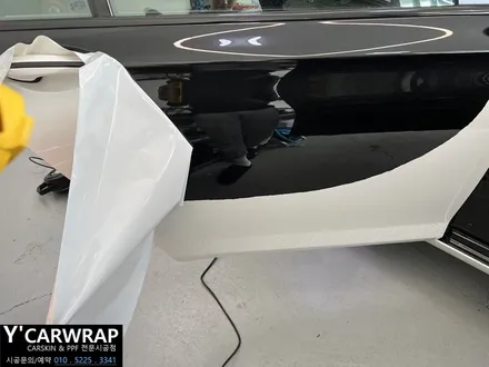 자동차 전체 랩핑 이래서 하는거구나? :) BMW 7시리즈 제거 작업 / 화성 동탄치동천로
