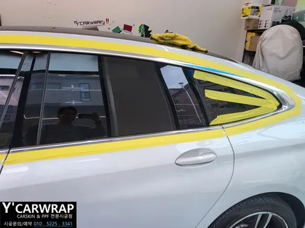 BMW 6GT 자동차 랩핑 :) 크롬 딜리트 + 카본 포인트 + 블랙 PPF 시공 / 화성 동탄치동천로