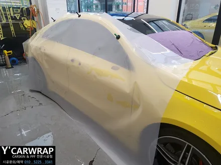 벤츠 CLA 45S AMG 자동차 PPF필름 시공 가격은?? :)  시공 받는 이유는 분명 하네요. / 화성 동탄치동천로