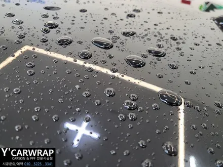 자동차 루프스킨 블랙 PPF :) BMW 5시리즈 / 화성 동탄치동천로