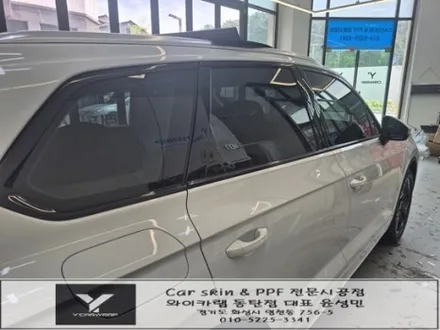 화이트 SUV 고급화 끝판왕! :)크롬딜리트 랩핑으로 완벽 변신! 문의 폭주 시공 사례 공개 / 화성 동탄치동천로