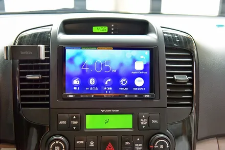 카니발 소니 안드로이드오토 SONY AX5500 업그레이드 / 광주 남구