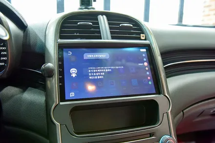 쉐보레 말리부 안드로이드 올인원 DSP앰프 장착 / 광주 남구