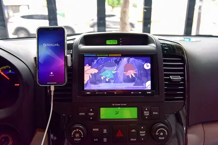 카니발 소니 안드로이드오토 SONY AX5500 업그레이드 / 광주 남구