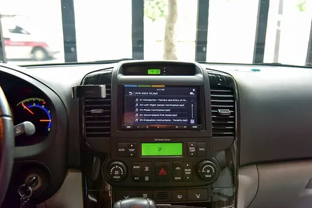 카니발 소니 안드로이드오토 SONY AX5500 업그레이드 / 광주 남구