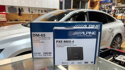 광주 르노 SM6 알파인 DSP앰프 M60.4 스피커 업그레이드 / 광주 남구