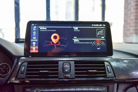 BMW 420D 네비게이션 업그레이드 CDT오디오 12.3인치 안드로이드 올인원 장착! / 광주 남구