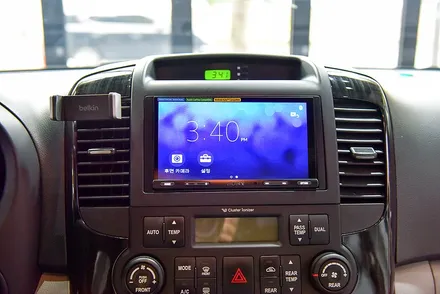 카니발 소니 안드로이드오토 SONY AX5500 업그레이드 / 광주 남구