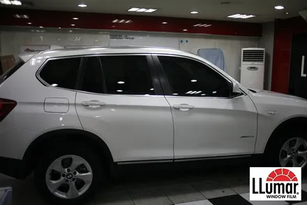 [루마썬팅 강북구청/BMW X3/ X3루마썬팅 강북구청] 전면썬팅 라티튜드35% + 측후면 아티젠15% / 서울 강북구 번동
