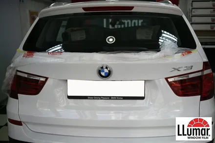 [루마썬팅 강북구청/BMW X3/ X3루마썬팅 강북구청] 전면썬팅 라티튜드35% + 측후면 아티젠15% / 서울 강북구 번동