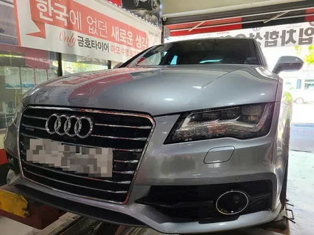 [휠제이]아우디 A7 20인치 휠복원(S7 20인치 블랙 다이아컷팅 커스텀휠) / 대전 중구 문화동